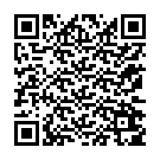 QR kód a telefonszámhoz +12172605612