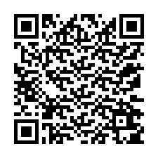 Código QR para número de teléfono +12172605618