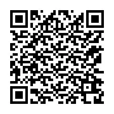 QR-код для номера телефона +12172628262