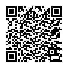 QR код за телефонен номер +12172633687