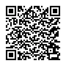 QR код за телефонен номер +12172633762