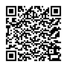 Código QR para número de teléfono +12172633981