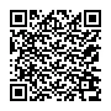 QR-code voor telefoonnummer +12172636353