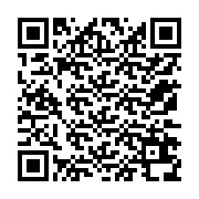 QR код за телефонен номер +12172638443