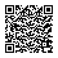 Código QR para número de teléfono +12172638860