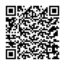 Código QR para número de teléfono +12172674810