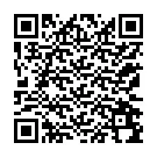 Código QR para número de teléfono +12172694724