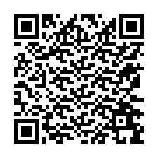 Código QR para número de telefone +12172699762