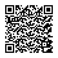 Código QR para número de teléfono +12172802122