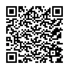 QR-koodi puhelinnumerolle +12172804943