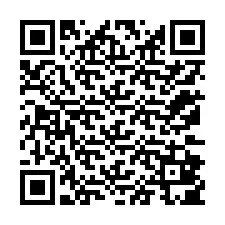 QR-koodi puhelinnumerolle +12172805019