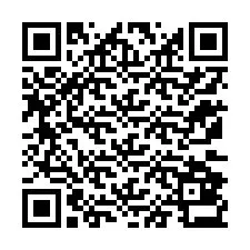 QR Code สำหรับหมายเลขโทรศัพท์ +12172833302