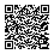 QR-код для номера телефона +12172833305