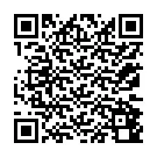 QR-koodi puhelinnumerolle +12172840609