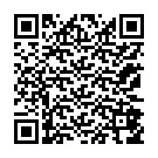 QR-код для номера телефона +12172856895