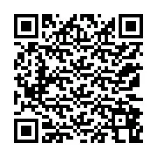 Kode QR untuk nomor Telepon +12172868484