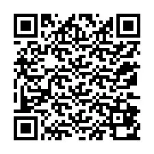 QR код за телефонен номер +12172870048