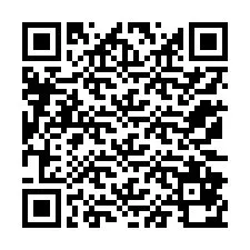 QR Code สำหรับหมายเลขโทรศัพท์ +12172870593