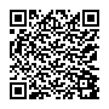 QR-koodi puhelinnumerolle +12172881394