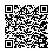 QR kód a telefonszámhoz +12172881396