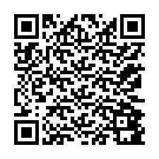 QR kód a telefonszámhoz +12172881399