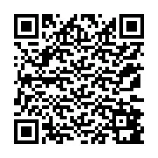 QR-koodi puhelinnumerolle +12172881400