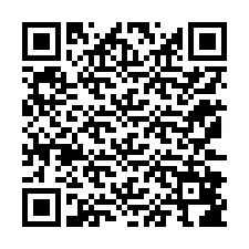 Código QR para número de telefone +12172886472