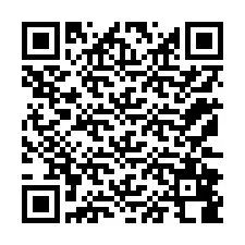 Código QR para número de teléfono +12172888571