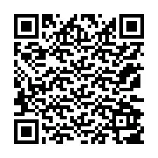 Código QR para número de teléfono +12172907345