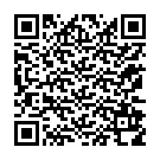 QR-koodi puhelinnumerolle +12172918552