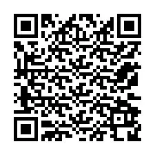 QR код за телефонен номер +12172928317