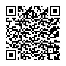 QR kód a telefonszámhoz +12172928409