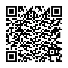 QR kód a telefonszámhoz +12172928662