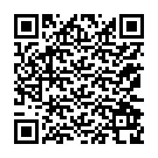 QR kód a telefonszámhoz +12172928762