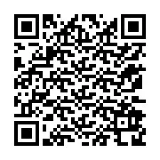 QR код за телефонен номер +12172928942