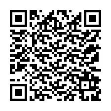 QR kód a telefonszámhoz +12172929594