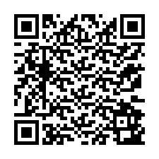 QR kód a telefonszámhoz +12172943702