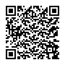 Código QR para número de telefone +12172946602