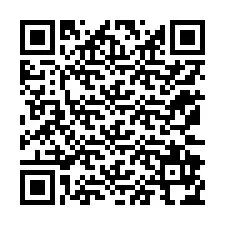 QR kód a telefonszámhoz +12172974522