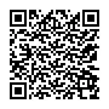 QR-koodi puhelinnumerolle +12172978386