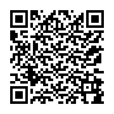 QR kód a telefonszámhoz +12172984004