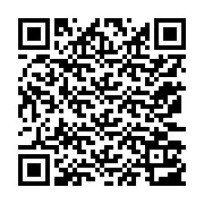 QR kód a telefonszámhoz +12173103396