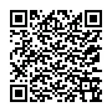 Código QR para número de teléfono +12173164418