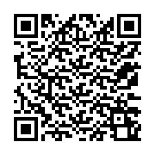 Código QR para número de teléfono +12173260643