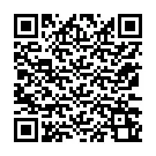 Kode QR untuk nomor Telepon +12173260646