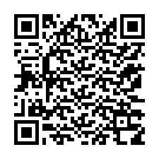 QR код за телефонен номер +12173318692