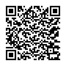 Código QR para número de teléfono +12173331733