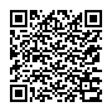 QR код за телефонен номер +12173332542