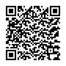 QR-код для номера телефона +12173334414