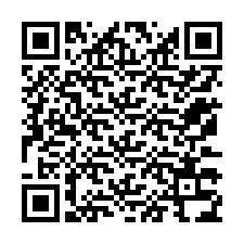 Kode QR untuk nomor Telepon +12173334553